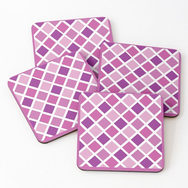 Item preview, Chequered diagonal purple flow designed and sold by zcabask.