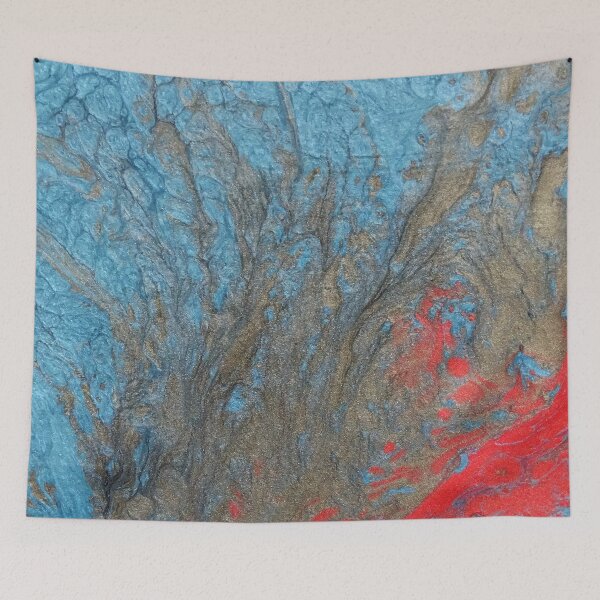 Item preview, Colored cubes 3 C / acrylic painting designed and sold by DoreenGehrkeArt.
