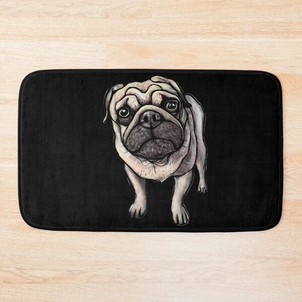 Item preview, Pug - Cartoon Dog designed and sold by TeeZoneZtore.