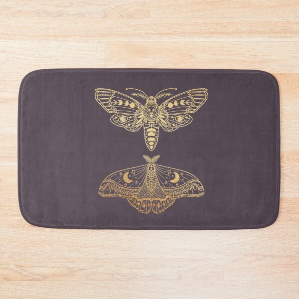 Item preview, Magical Golden Moths designed and sold by pinapurri.