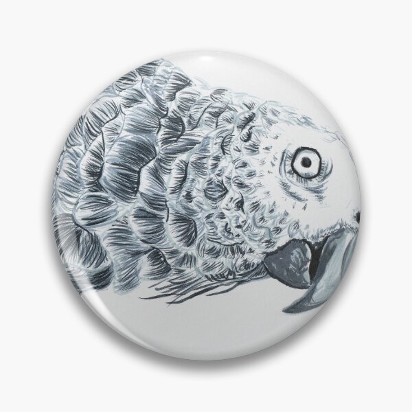 Item preview, Black and white anxious bird designed and sold by Bexter97.