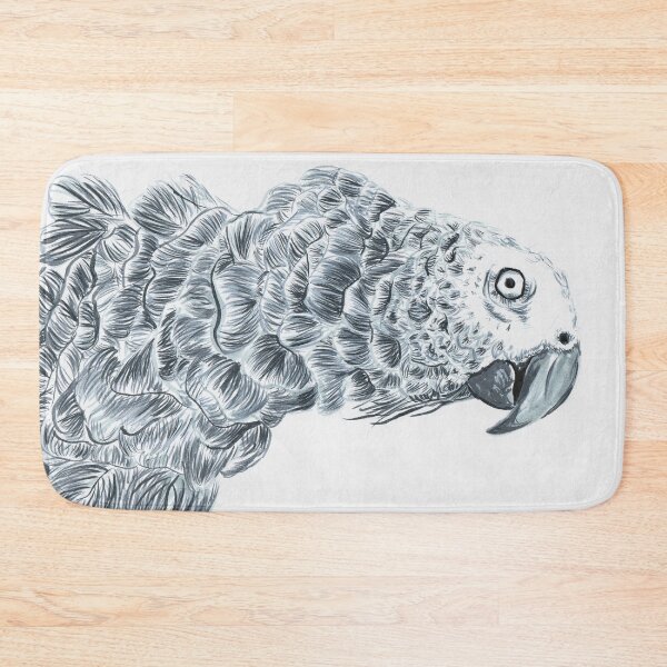 Item preview, Black and white anxious bird designed and sold by Bexter97.