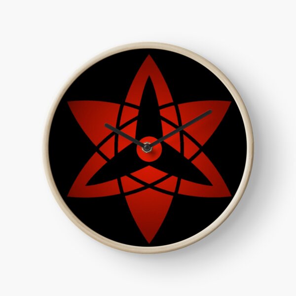 Sharingan Clocks Redbubble - geass canceler symbol roblox