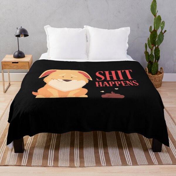 Item preview, Cute Shiba Dog - Shit Happens / TAGADOG designed and sold by tagadog.
