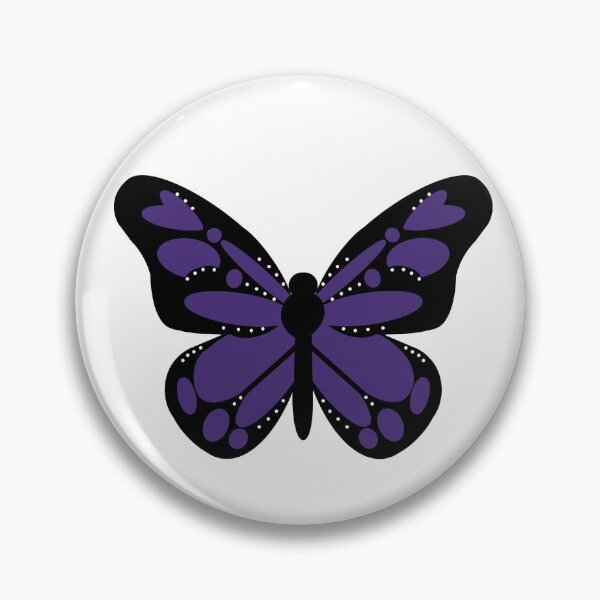 Item preview, Purple Butterfly Design designed and sold by Kyrostickers.