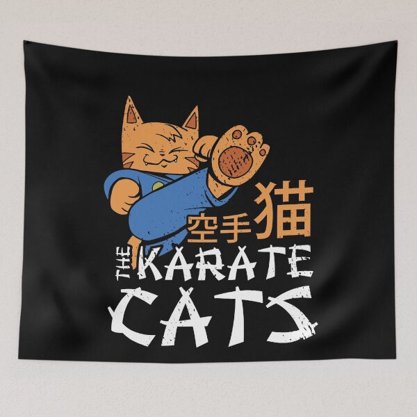 Artikelvorschau, Karate Katze entworfen und verkauft von Gravity1206.