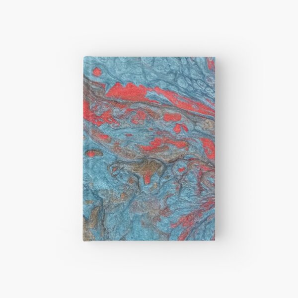 Farbige Würfel 3 B / Acrylbild Notizbuch