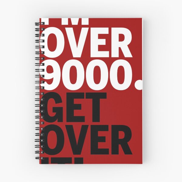 Item preview, Get over it nine thousand designed and sold by keepkarl.