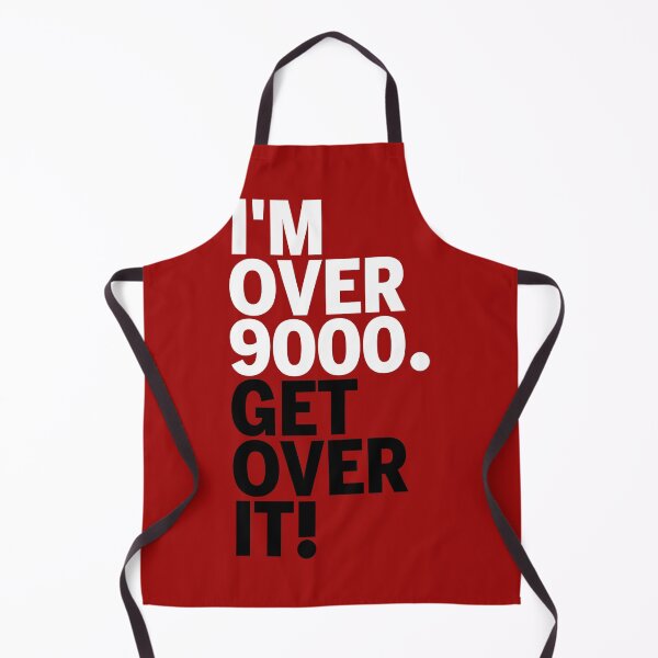 Item preview, Get over it nine thousand designed and sold by keepkarl.