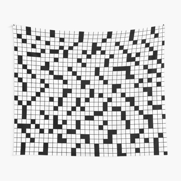 "Crossword Pattern" Tapestry for Sale by DetourShirts Redbubble