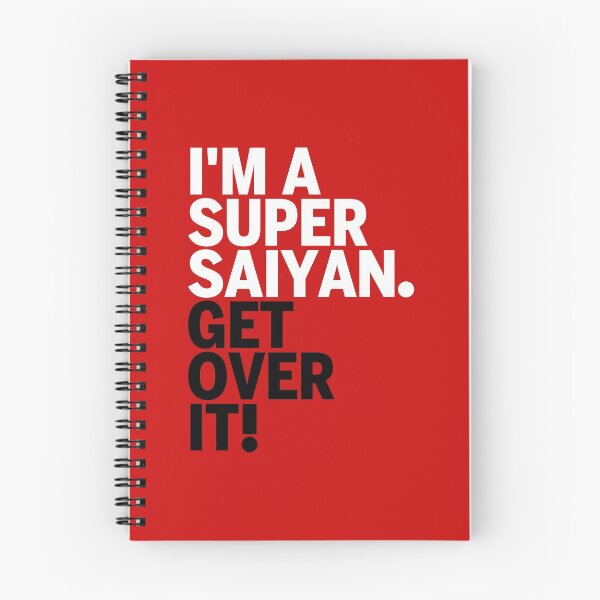 Item preview, Get over it Saiyan designed and sold by keepkarl.