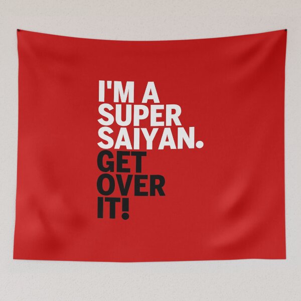 Item preview, Get over it Saiyan designed and sold by keepkarl.