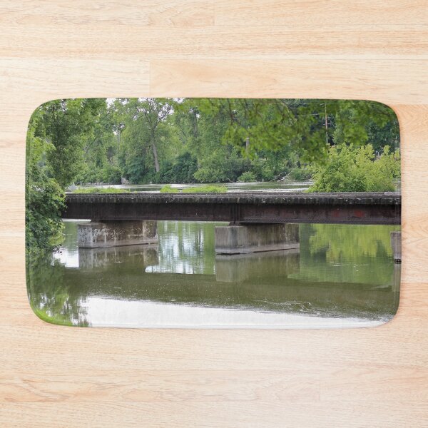 Item preview, Railroad Bridge over Calm Waters designed and sold by Susie Kramer.