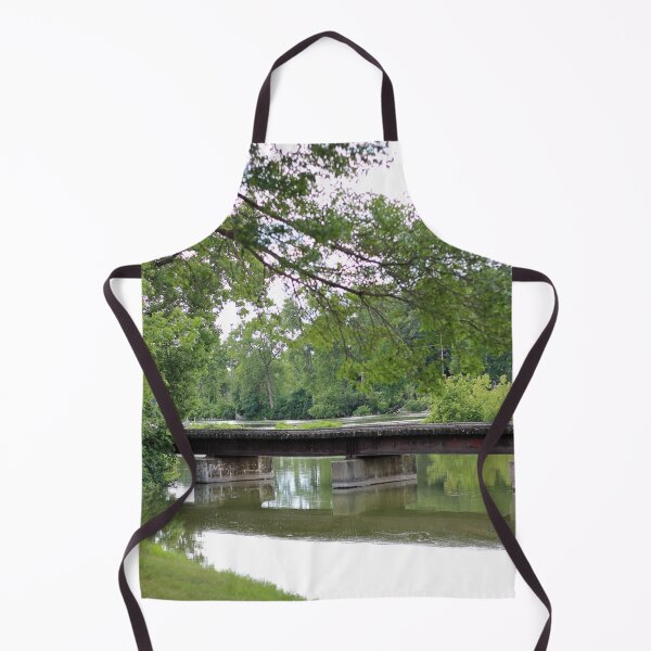 Item preview, Railroad Bridge over Calm Waters designed and sold by Susie Kramer.