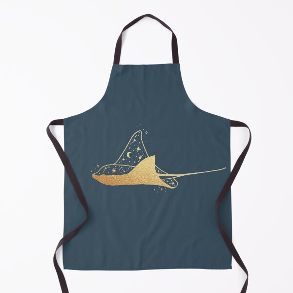 Item preview, Golden Manta Ray Stars Constellation designed and sold by pinapurri.