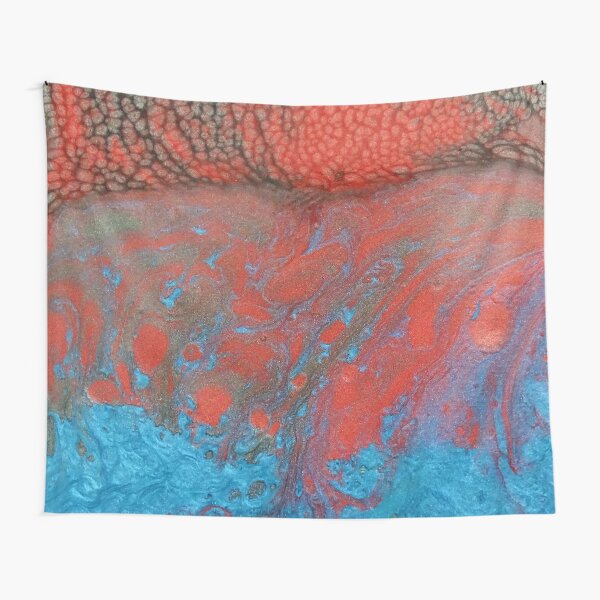 Farbige Würfel #3 A / Acrylbild Wandbehang