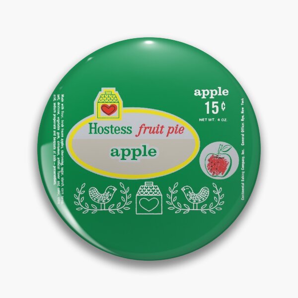 Item preview, FRUIT APPLE PIE - WRAPPER designed and sold by ThrowbackAds.
