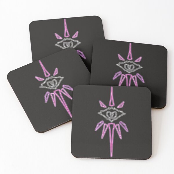 Item preview, Warlock Logo - Neon Line Edition designed and sold by Michael Blair.