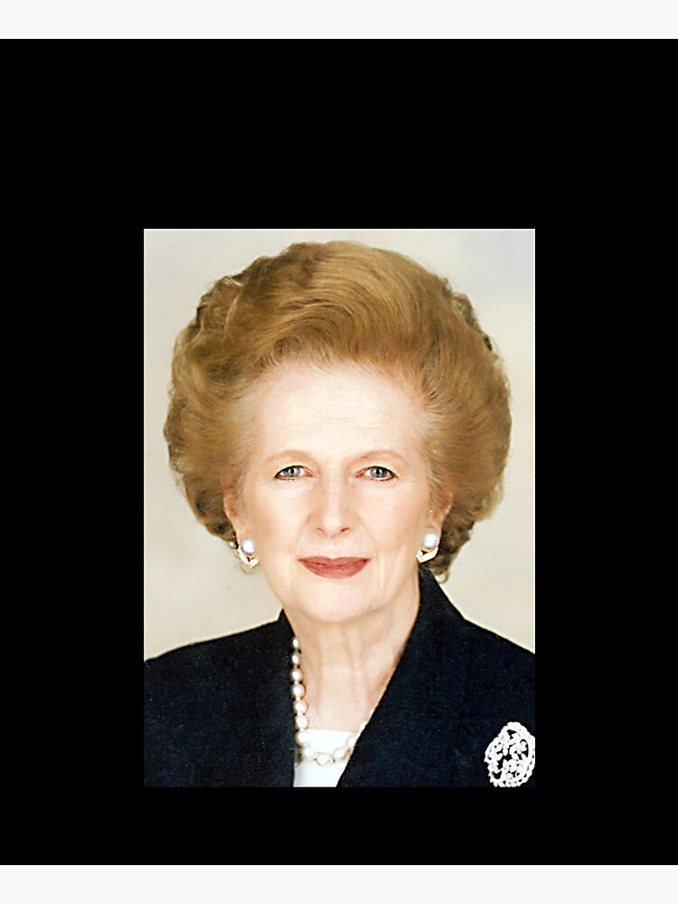 Margaret Thatcher. The Iron Lady. by TOMSREDBUBBLE