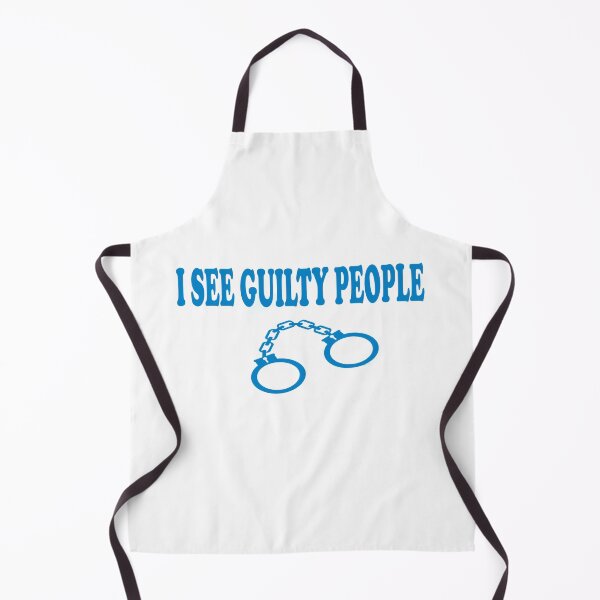 Item preview, I See Guilty People Corrections Officer Funny Humor Handcuff designed and sold by funnytshirtemp.