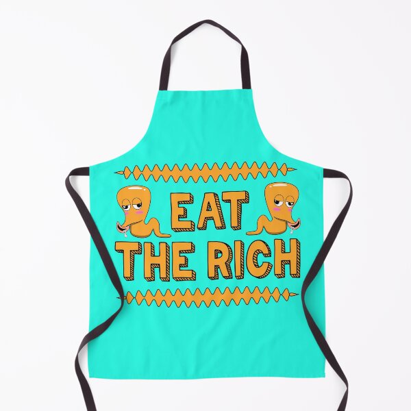 Item preview, eat the rich worm on a string designed and sold by zerobatt.