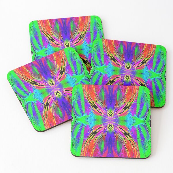 Item preview, Vibrant,happy, multicolor, , Psychedelic Arte Abstracto, abstract art design designed and sold by Adri Barnard.