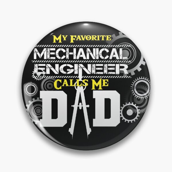 Item preview, Funny Awesome MY FAVORITE MECHANICAL ENGINEER CALLS ME DAD designed and sold by shinoshop.