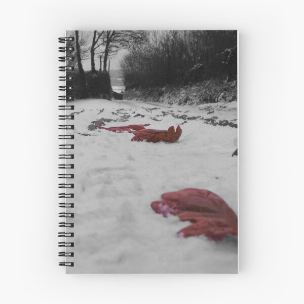 Artikelvorschau, Blätter im Schnee entworfen und verkauft von Hannah-C.