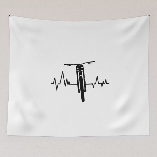Item preview, Mountain bike heart beat  designed and sold by ButterflyX.