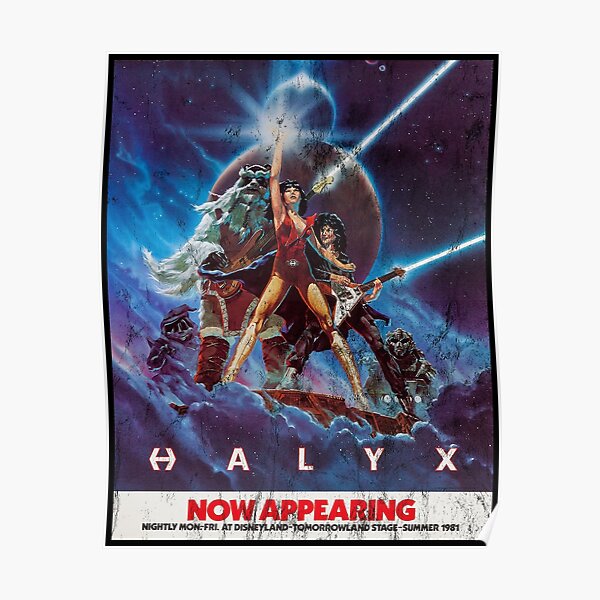 HALYX Poster Vintage Poster