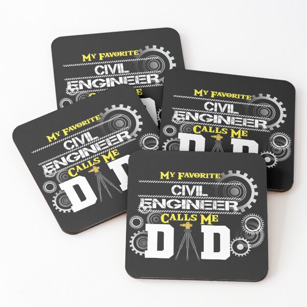 Item preview,   Funny Awesome MY FAVORITE CIVIL ENGINEER CALLS ME DAD designed and sold by shinoshop.