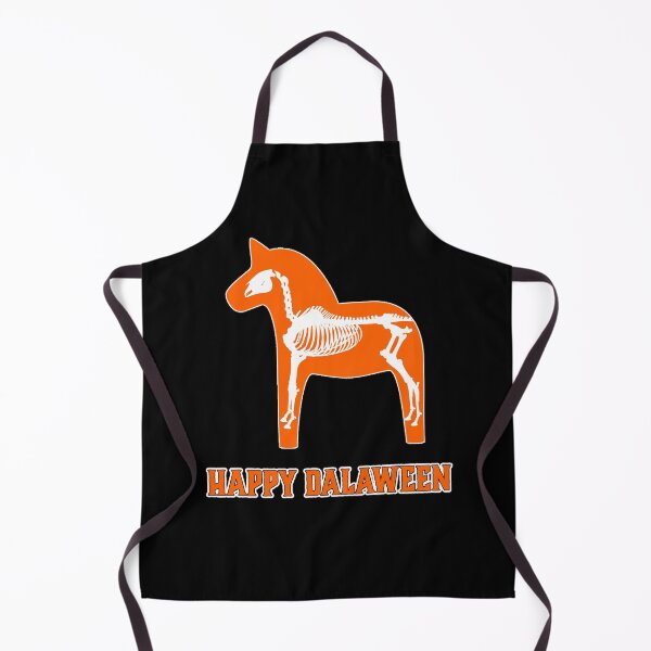 Item preview, Happy Dalaween Halloween Scary Dala Horse Skeleton Funny  designed and sold by funnytshirtemp.