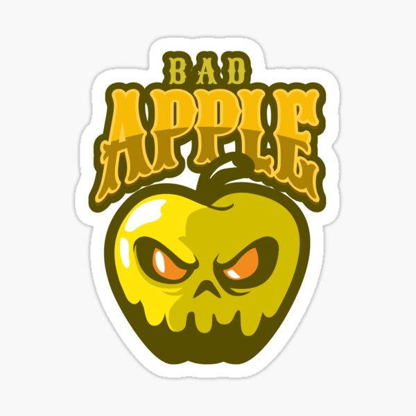 Sticker ordinateur tête de mort souriant - Stickers STICKERS MINI Apple et  Mac - ambiance-sticker