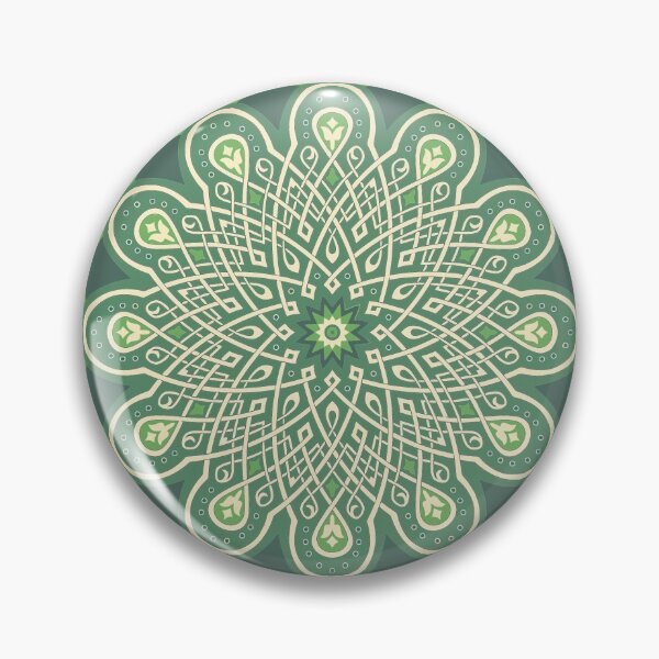 Item preview, Islamic Geometric Patterns Green designed and sold by egyptiano.