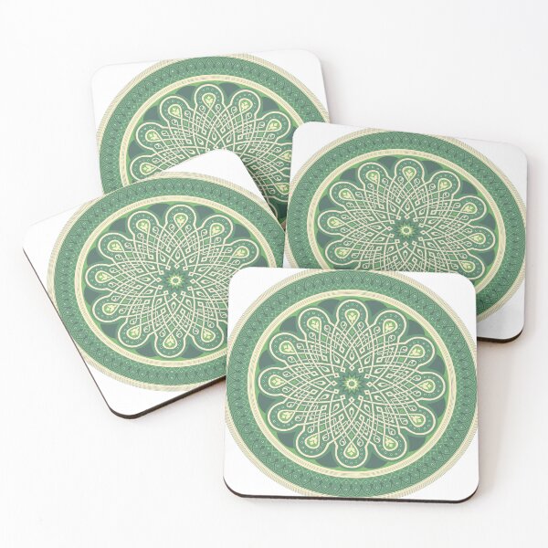 Item preview, Islamic Geometric Patterns Green designed and sold by egyptiano.