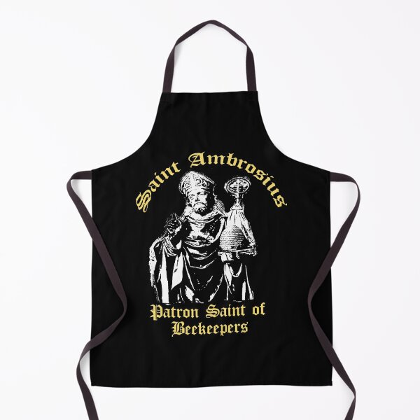 Item preview, Saint Ambrosius, Ambrose Patron Saint of Beekeepers, Bees designed and sold by funnytshirtemp.