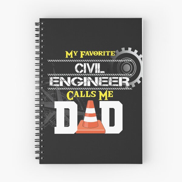 Item preview, Funny Awesome MY FAVORITE CIVIL ENGINEER CALLS ME DAD designed and sold by shinoshop.
