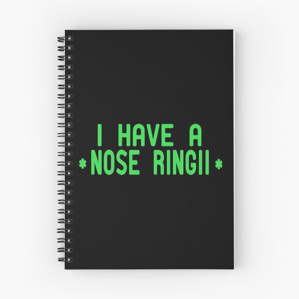 Item preview, I Have A Nose Ring designed and sold by ZAstore.