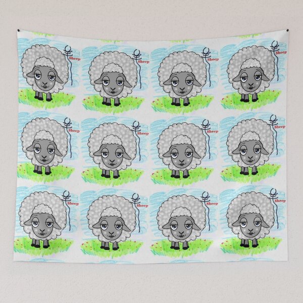 Item preview, Animal - Sheep  designed and sold by Shirley cute art .