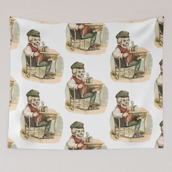 Item preview, Skeleton Drinking Coffee designed and sold by VibeCraze Designs.