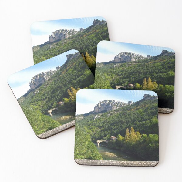 Item preview, Ruined Bridge - Gorges du Tarn, France designed and sold by Marilyn Harris.