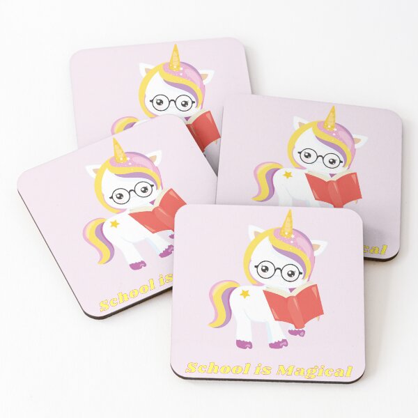 Item preview, Unicorn - School is Magical  designed and sold by BlushPearls.