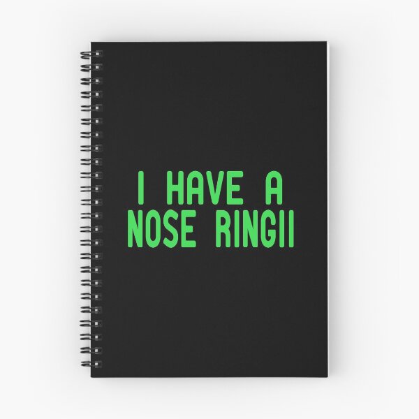 Item preview, I Have A Nose Ring designed and sold by ZAstore.
