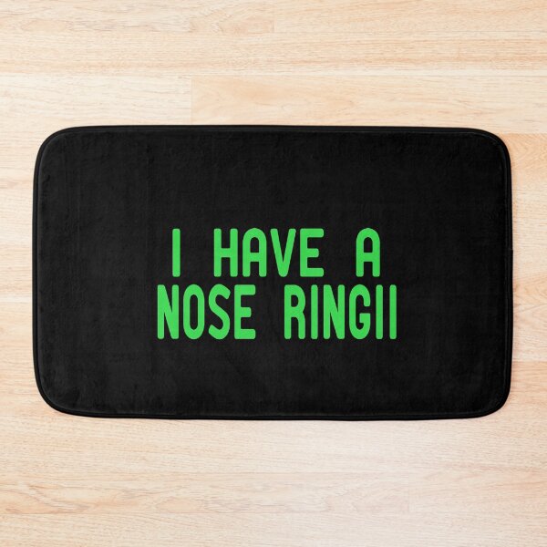 Item preview, I Have A Nose Ring designed and sold by ZAstore.