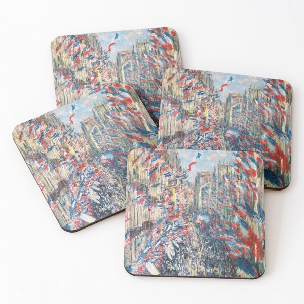 Item preview, Claude Monet - La Rue Montorgueil designed and sold by PaintingArtwork.