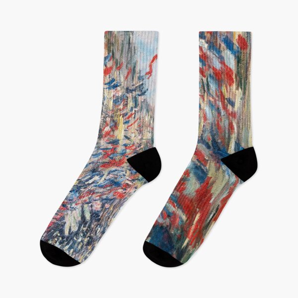 Item preview, Claude Monet - La Rue Montorgueil designed and sold by PaintingArtwork.