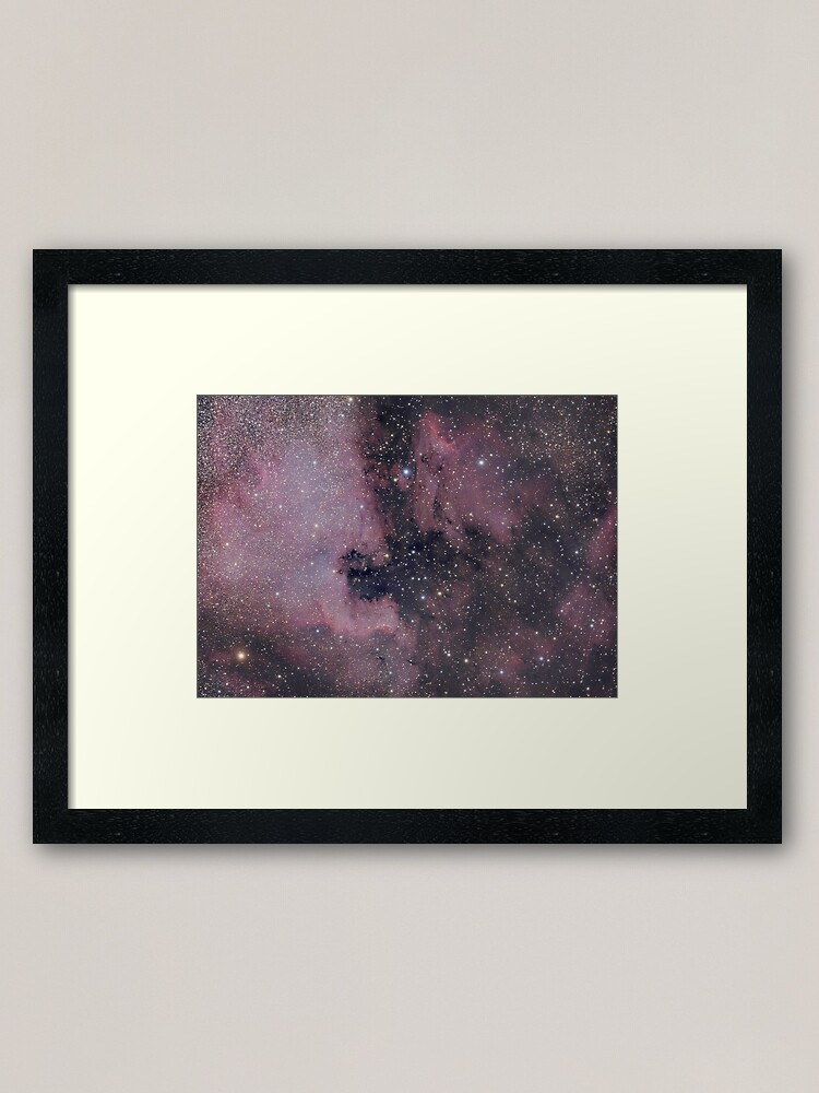 Alternate view of NGC7000 North America Nebula Full Framed Art Print