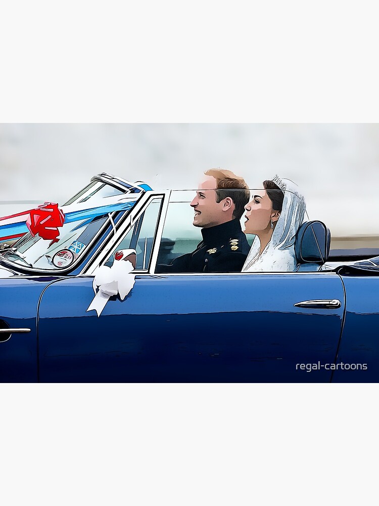 Prince William, Duke of Cambridge & Catherine, Duchess of Cambridge's Wedding Day by regal-cartoons