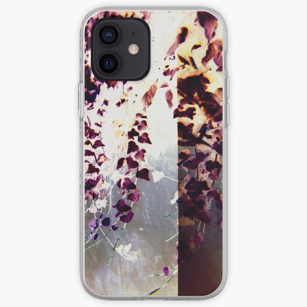 Magenta Flowers iPhone Soft Case