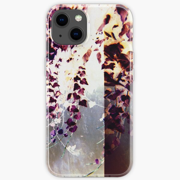 Magenta Flowers iPhone Soft Case